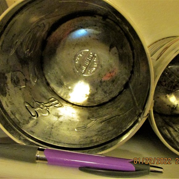 Weibro Cream and Copper Canister Set of 3 Vintage - Picture 12 of 15